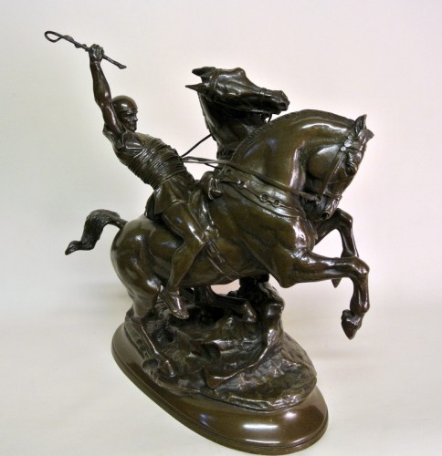 Antiquités - Bronze group signed Emmanuel Frémiet (1824-1910)