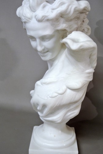 Antiquités - Bust &quot; Le Génie de la Danse&quot; d&#039;après JB Carpeaux (1827/1875)