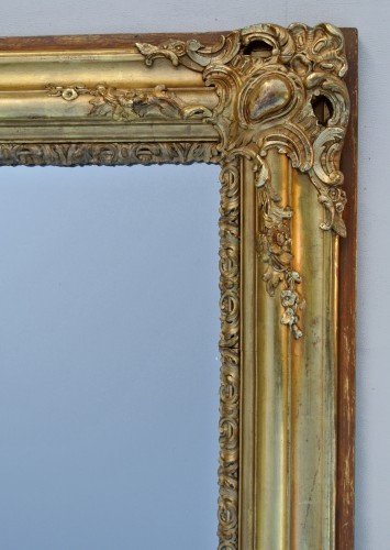 Antiquités - Miroir à écoinçons d’époque XIXe