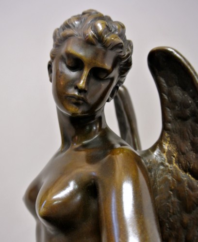 Art nouveau - &quot;L&#039;hirondelle blessée&quot; Alfred Boucher (1850/1934)