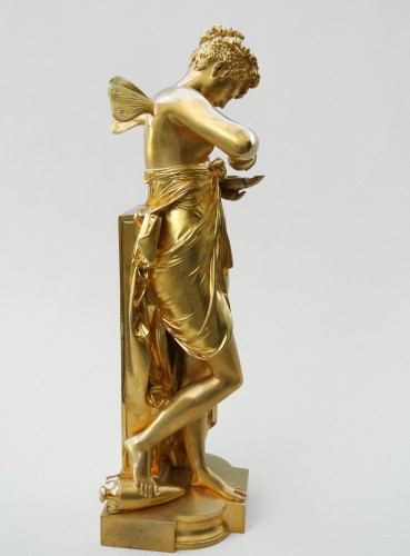 20th century - &quot;Psyché à la lampe&quot; A.Carrier-Belleuse (1824/1887)