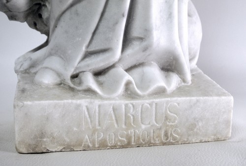 Napoléon III - "Saint Marc" marbre de Carrare fin XIXe