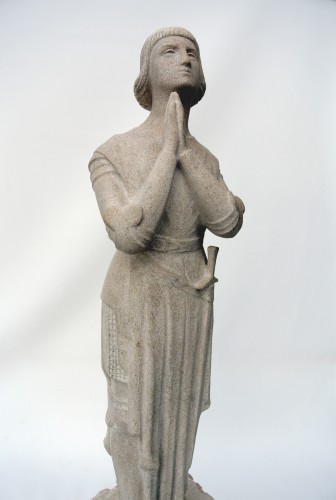 20th century - &quot;Jeanne d&#039;Arc in prayer&quot;  by Georges Salendre 1890/1985