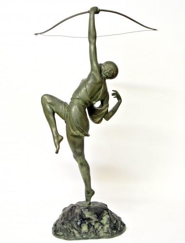 Sculpture  - Diane chasseresse - Pierre Le Faguays (1892 - 1962 )