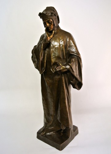 Dante Alighieri- Affortunato Gory (1895/1925) - Sculpture Style Art Déco