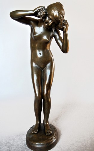L'echo de la mer - Lucien Alliot (1877-1967) - Sculpture Style Art Déco