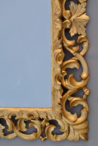 Miroir à fronton d&#039;époque XIXème - Mirrors, Trumeau Style Napoléon III