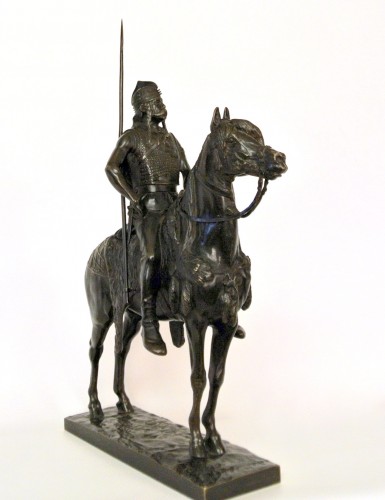 The Gaulish Rider  - Emmanuel Frémiet (1824-1910) - Sculpture Style Art nouveau