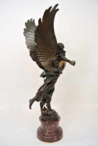Sculpture Sculpture en Bronze - Gloria Victis - Antonin Mercié (1845/1916)