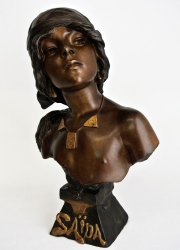 &quot;Saïda&quot; Emmanuel Villanis (1858/1914) - Sculpture Style Art nouveau