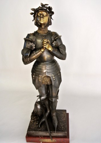 Jeanne d'Arc - Antonin Mercié (1845-1916) - Sculpture Style 