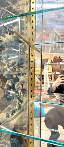 Art Déco - Vitrine de magasin en laiton, vers 1920