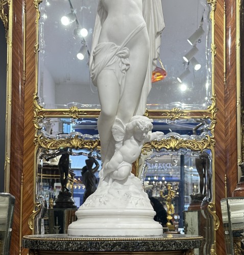 James Pradier (1790-1852) - Statue de femme en marbre blanc de Carrare - Louis-Philippe