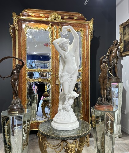 Louis-Philippe - James Pradier (1790-1852) - Statue de femme en marbre blanc de Carrare