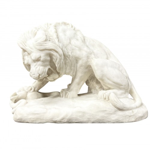 Lion au serpent d’après Antoine Louis Barye