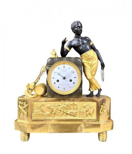 Pendule dite au matelot D’époque Empire