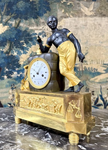 XIXe siècle - Pendule dite au matelot D’époque Empire