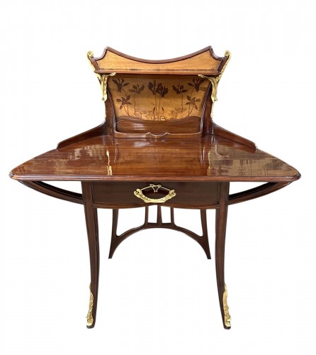 Louis Majorelle - Gilded Bronze And Marquetry Lady's Desk