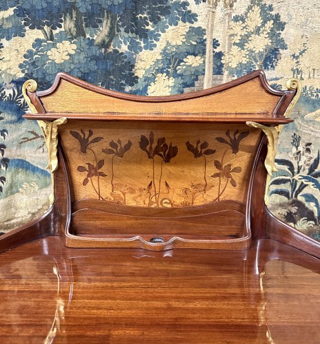Furniture  - Louis Majorelle - Gilded Bronze And Marquetry Lady&#039;s Desk