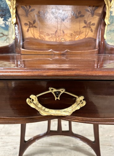 Louis Majorelle - Gilded Bronze And Marquetry Lady&#039;s Desk - 