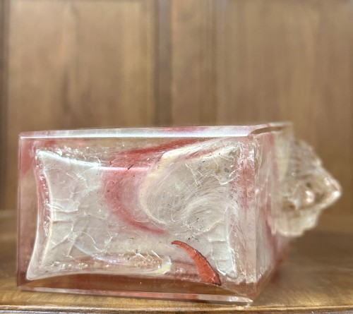 Antiquités -  Ernest Baptiste Leveillé - Chinese style crackle vase, late 19th century