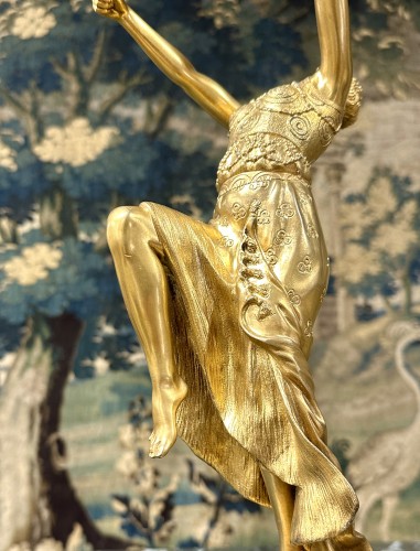 Art Déco - Joe Descomps (1869-1950)  - Dancer With Mask, circa 1920