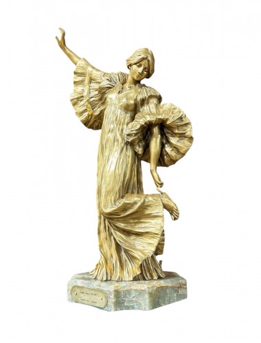 Danseuse au cothurne - Agathon Leonard (1841-1923) fonte Susse