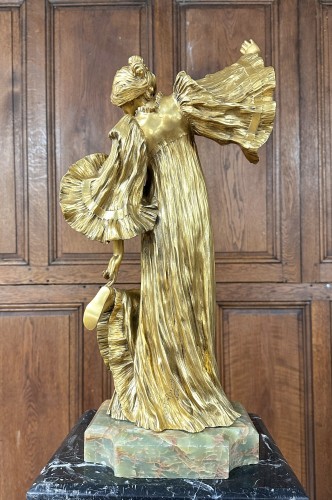 Antiquités - Danseuse au cothurne - Agathon Leonard (1841-1923) fonte Susse