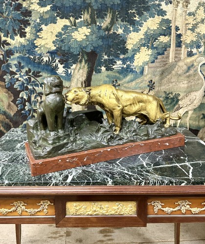 Antiquités - Georges Gardet (1863-1939) -  Tiger in the Ruins