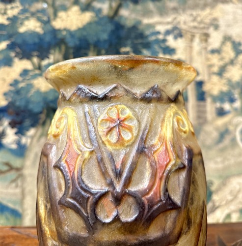 Art Déco - Gabriel Argy Rousseau - Vase « Feuilles de chardon », 1927