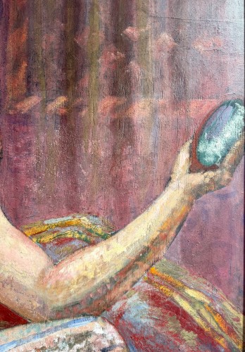 Émile Gaudissard (1872-1956) - femme de Biskra - Marius Simon Antiquités