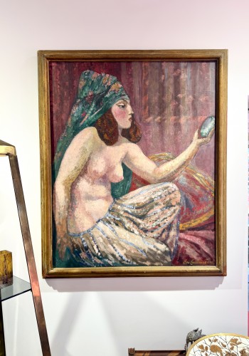 Art Déco - Émile Gaudissard (1872-1956) - femme de Biskra