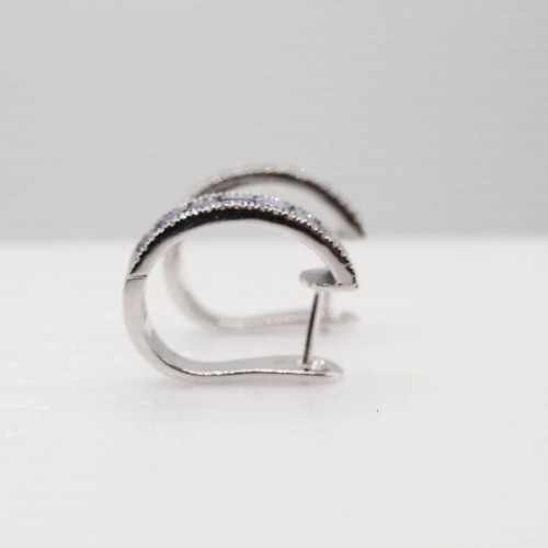 Antique Jewellery  - Gold, Sapphires and diamonds earrings