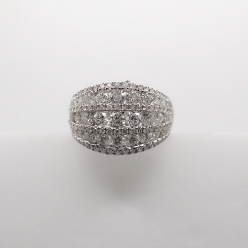 20th century - Diamond Bangle Ring