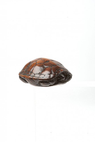 A Japanese turtle netsuke, Edo period - Asian Works of Art Style 