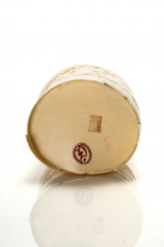 19th century - Ivory vase - Shichifukujin 
