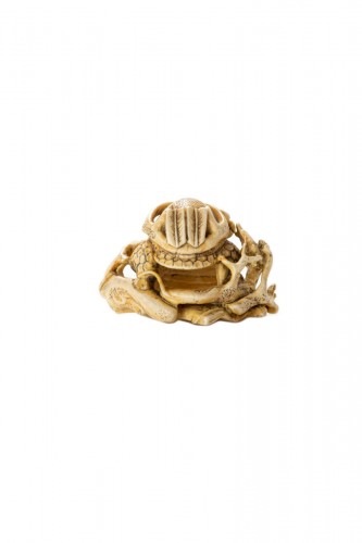Teruyuki – Netsuke japonais Kabuto