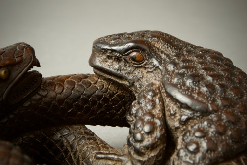 Antiquités - Ryonaga – Snake and Toad