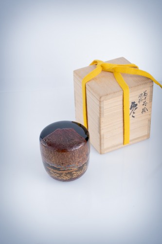XXe siècle - Boîte à thé - O-Natsume mont Fuji, Japon