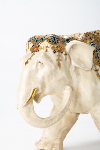 Meizan – A Japanese Satsuma elephant - Asian Works of Art Style 