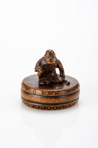 XIXe siècle - Netsuke représentant un Oni, Edo Japon