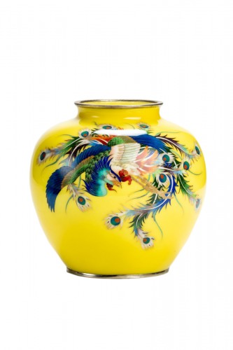 A Japanese Cloisonné vase