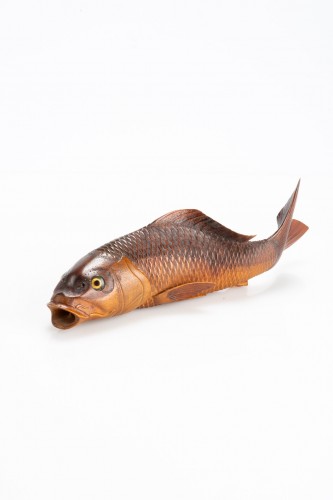 Asian Works of Art  - Nishikawa Suketsugu  – A Japanese koi carp