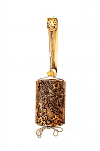 Tozan - A Japanese inro - Asian Works of Art Style 