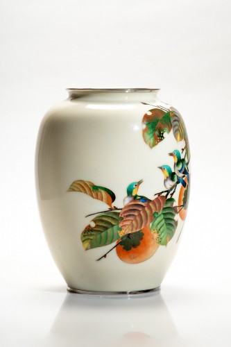 Asian Works of Art  - Ando workshop – Cloisonne vase