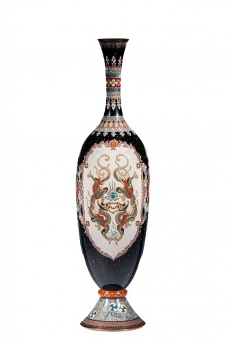 Vase cloisonné - Japon Meiji