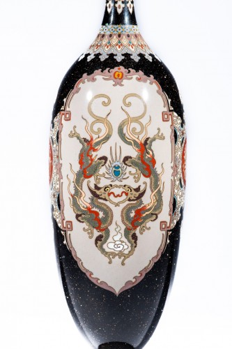 A Japanese Cloisonné Vase - 