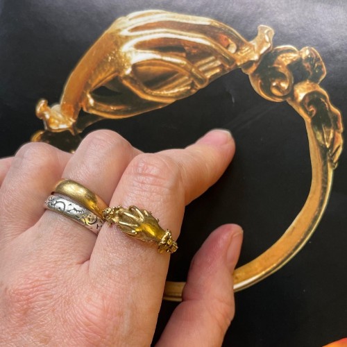  - Renaissance gold Fede ring