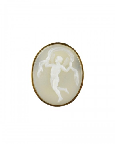 Sardonyx cameo of cupid. Italy 18th/19th century