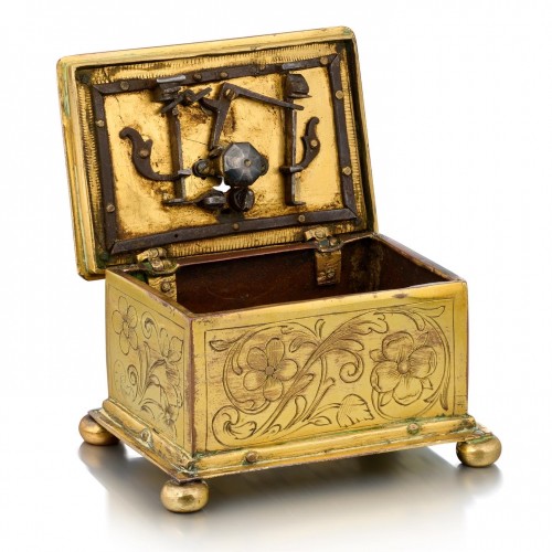 Miniature jewel casket in the manner of Michael Mann, Southern Germany 17th century - Objects of Vertu Style 